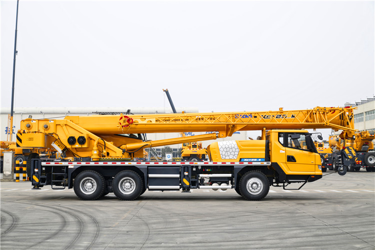 XCMG official diesel-electric hybrid truck crane construction machines XCT25EV for sale